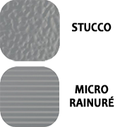 Aspect du panneau de la porte sectionnelle