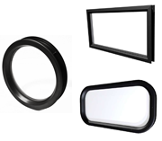 Hublots pour porte sectionnelle