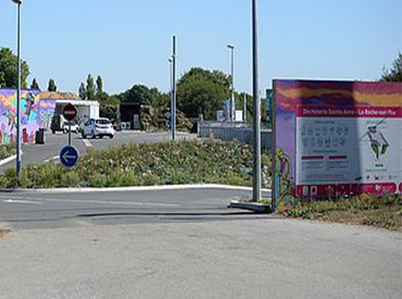 Déchetterie à La Roche-sur-Yon