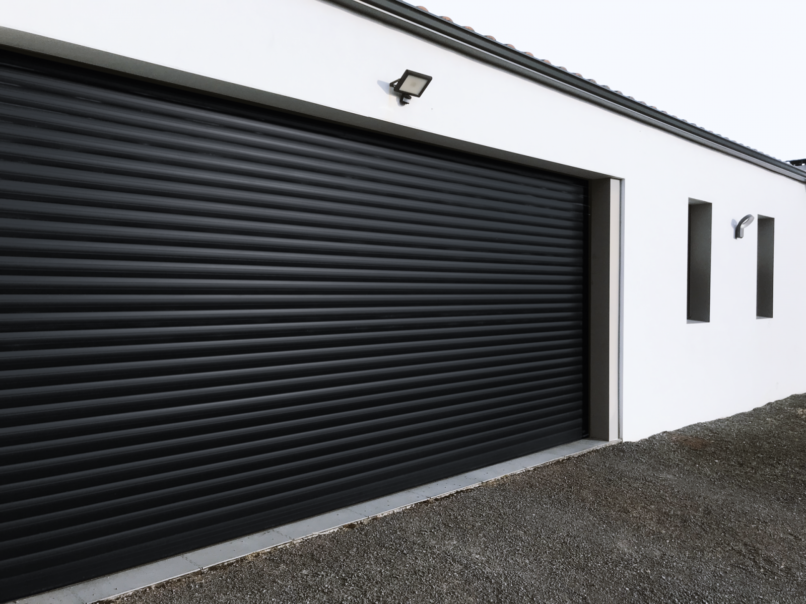 Porte de garage enroulable