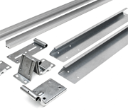 Quincaillerie et rails en inox