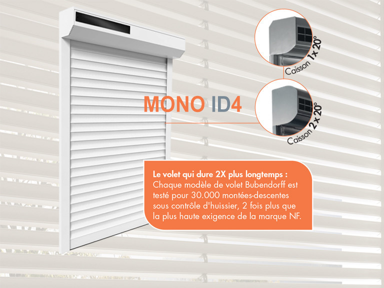 Image volet roulant solaire Mono ID4
